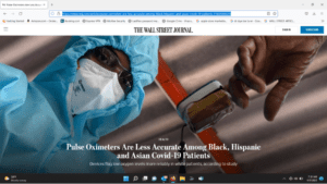 wall street journal pulse oximeters